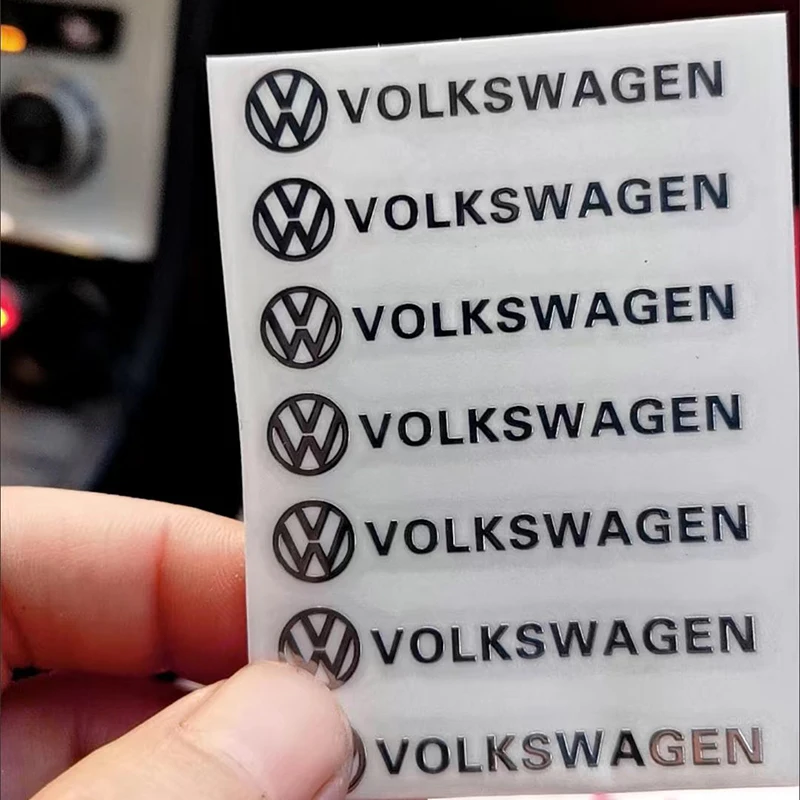 Auto-Logo-Metallaufkleber, Emblem für Volkswagen GOLF 5 Tiguan Polo Golf 6 Golf 7 Jetta Magotan Bora Scirocco T-ROC Käfer