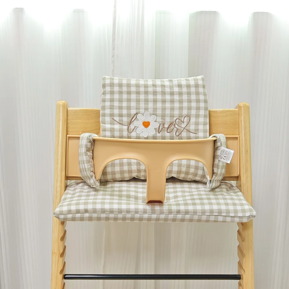 Coussin de chaise haute, 1 pièce, Support de chaise haute, accessoires d'alimentation pour enfants et bébés, coussin de remplacement pour repas de bébé pour Stokk