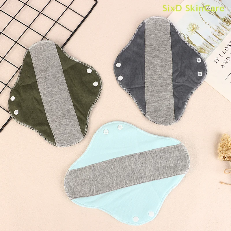 Compresas Menstruales reutilizables para juntas mensuales, bragas para mujer, servilleta sanitaria lavable, higiene femenina, toalla diaria, cuidado de la salud, 4 Uds.