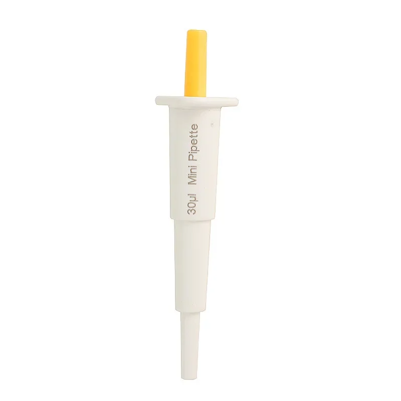 Mini pipeta Manual de un solo canal, micropipeta de volumen fijo, muestra dispensadora de apuntamiento, 10ul/25ul/30ul/50ul/75ul/100ul