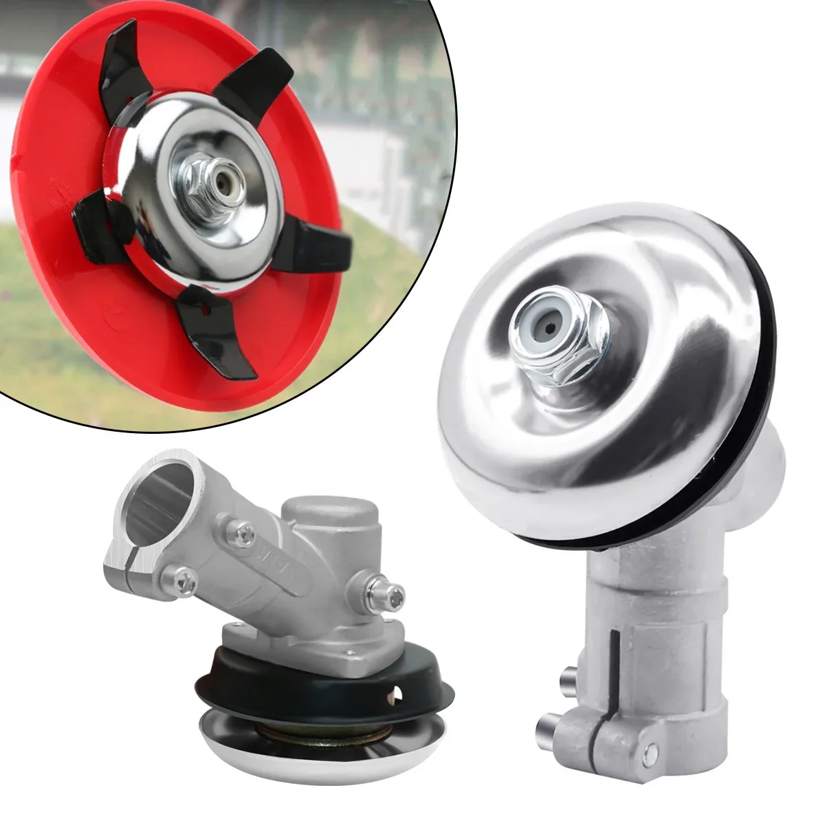 26mm/28mm 7/9 Denti Trimmer Gearbox Gearhead Decespugliatore Tagliaerba Sostituire Gear Head Tosaerba Parti Attrezzo da giardinaggio
