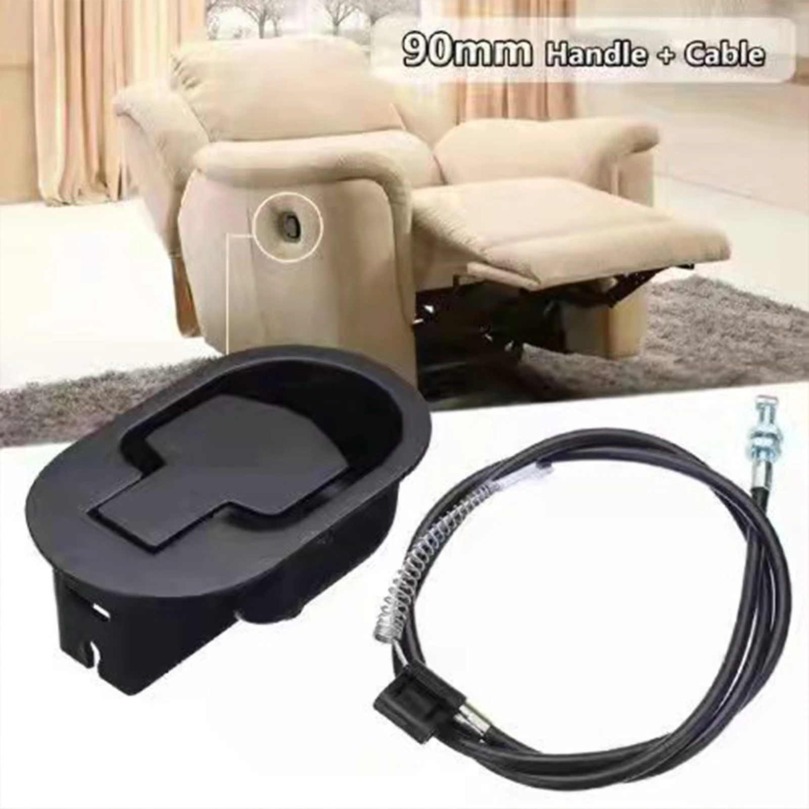 โลหะ Recliner Handle อะไหล่ความดันบาร์ดึงสายเก้าอี้สวิทช์สําหรับ Major เก้าอี้แบรนด์