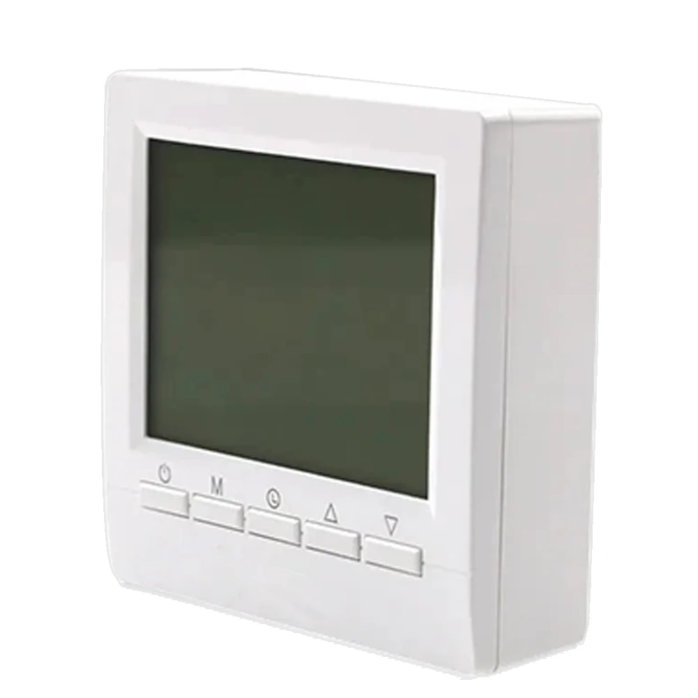 Termostato Digital para caldera de Gas, controlador de temperatura ambiente programable semanal, regulador de temperatura de calefacción, batería AA, manual