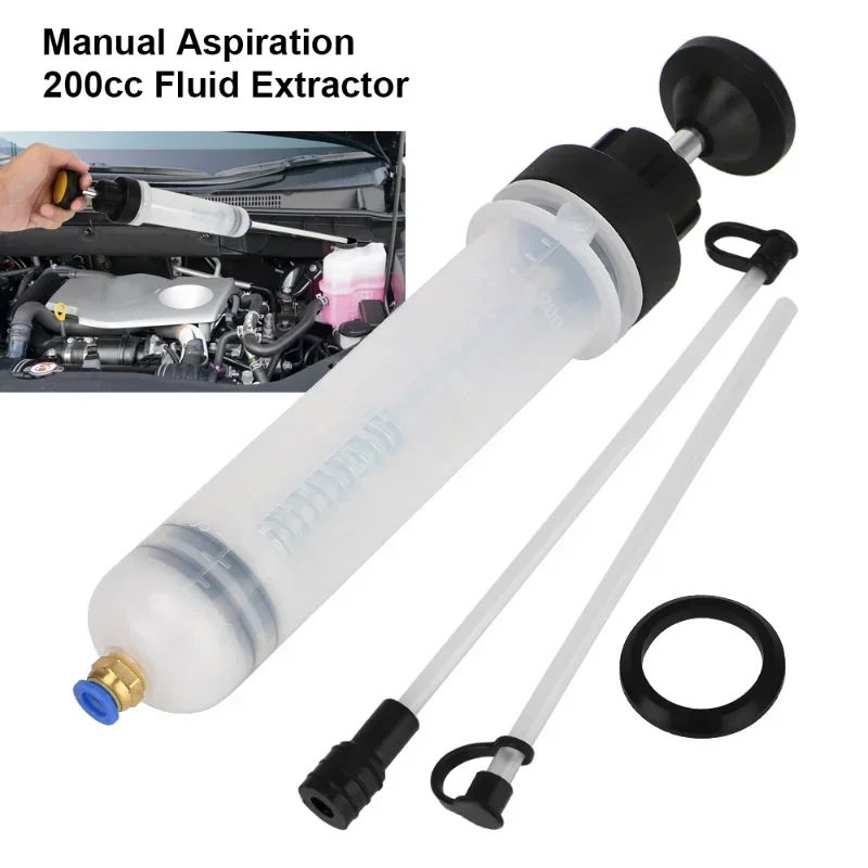 200cc Auto Öl Ändern Bremsentlüfter Flüssigkeit Pumpe Extractor Füllung Spritze Flasche Universal Lkw Motorrad Fahrzeuge Zubehör