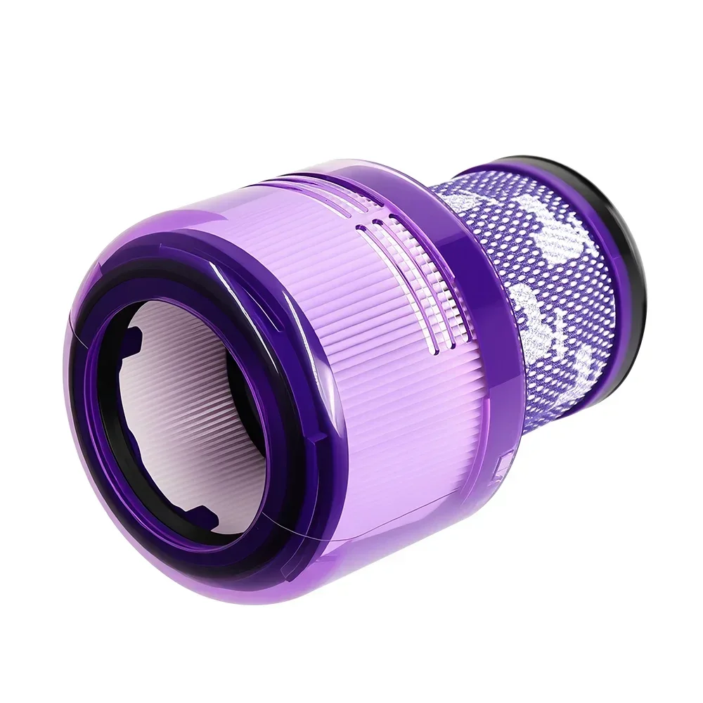 1-8PC Filter with brush For Dyson V11 Animal  V11 Torque Drive V15 Detect Vacuum Cleaner Cleaning Cyclone Rear Filter Spare Part