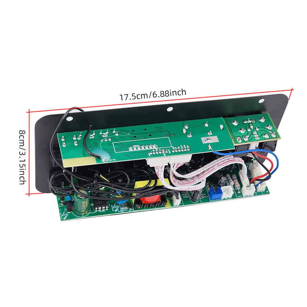 Placa amplificadora digital bluetooth, 110v 220v 12v, subwoofer, microfone duplo, karaokê, alto-falante, home theater, diy, 30w