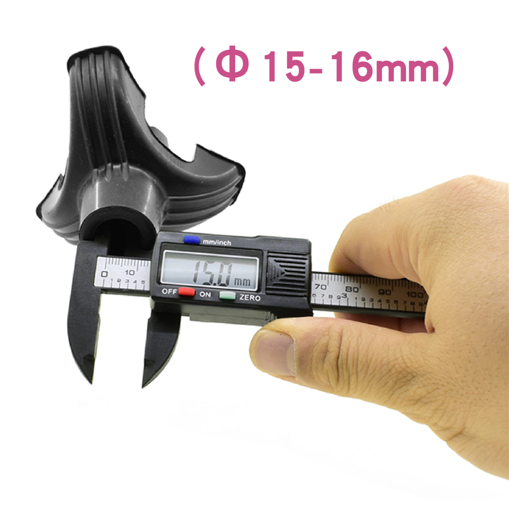 1 Máy Tính 15Mm 16Mm Chân Máy Cao Su Cấp Đầu Đầu Dành Cho Đi Giày Hộp Dính Ferrules Nạng Chất Lượng Cao Tự đứng Dưới Vỏ Cao Su