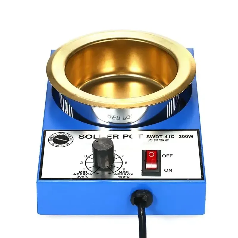 Melting Furnace Stove Pot Tools EU Plug 220V 150/160W Adjustable Temperature Tin Meltin