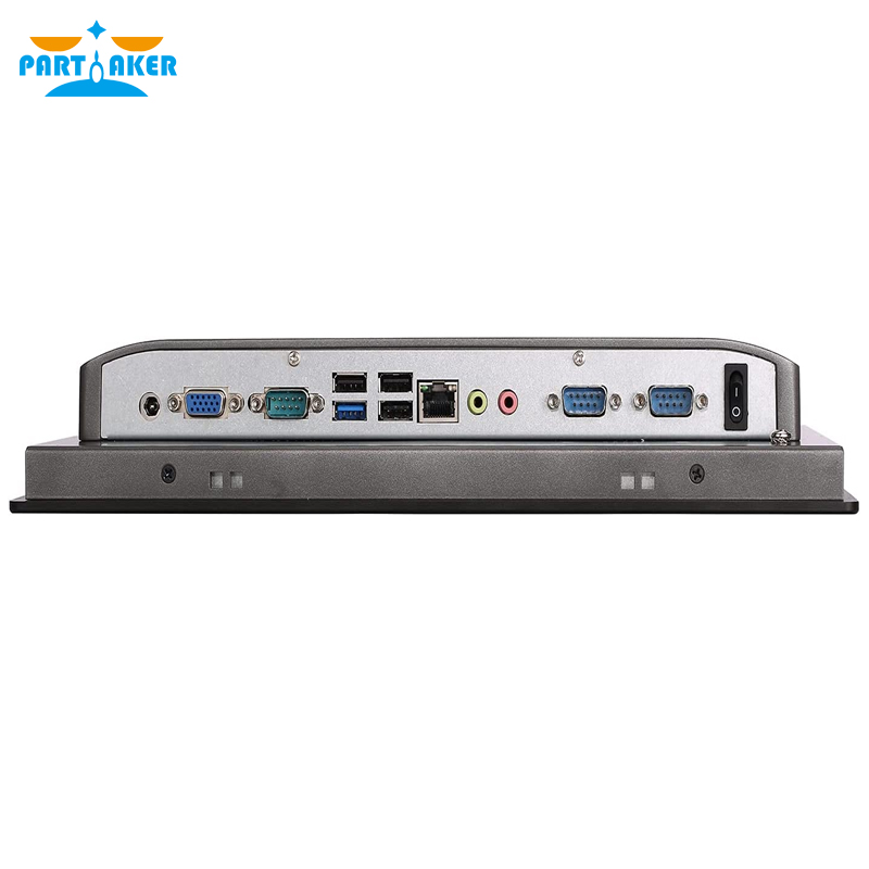 13.3 Inch TFT LED Industrial Panel PC All in One Touch Screen Desktop Computer Intel J1800 J1900 i5 Front Panel IP65 Fanless VG