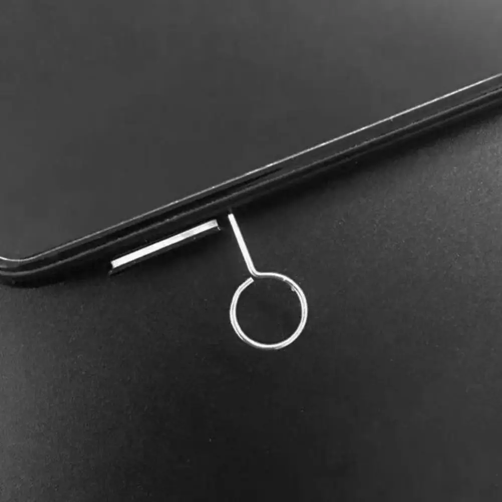 20Pcs Universal Phone SIM Card Remover Anti-Lost Wide Compatible Round Cellphones SIM Card Pin Tablet