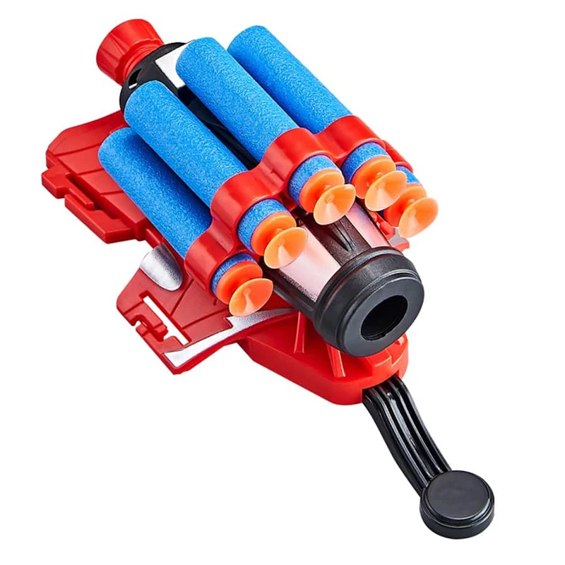 Spider Launcher ของเล่นเด็กถุงมือ Web Shooters ฮาโลวีนสายรัดข้อมือ Prop เด็กคอสเพลย์รูปเกมคริสต์มาสเด็กปัจจุบันของเล่น