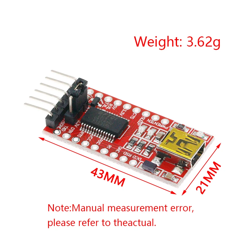 FT232RL FTDI USB 3,3 В 5,5 В к TTL модуль последовательного адаптера для мини-порта Arduin. Купи хорошего качества! Пожалуйста, выберите мне