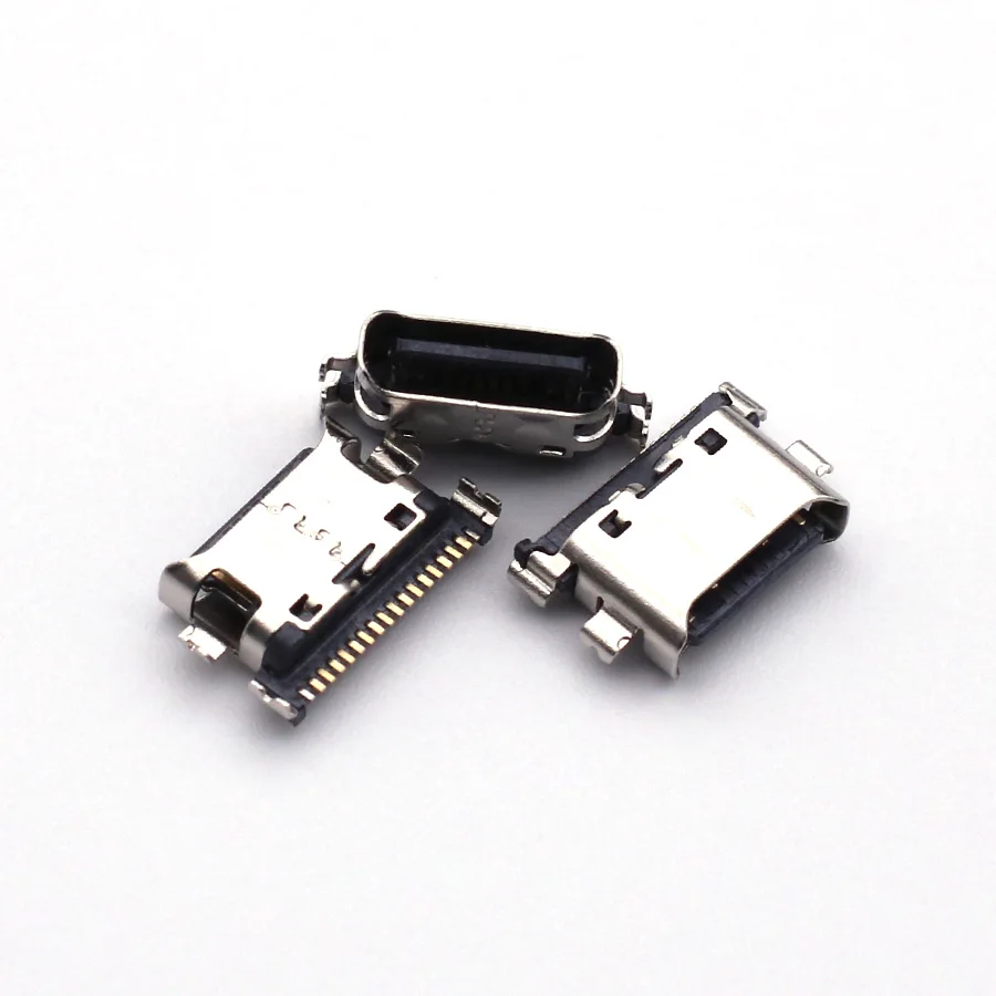 50 stücke 18 Pin USB Lade Ladegerät Anschluss Dock Buchse Für Samsung Galaxy A51 A71 A21S A40S A50S A20 a30 A40 A50 A60 A70