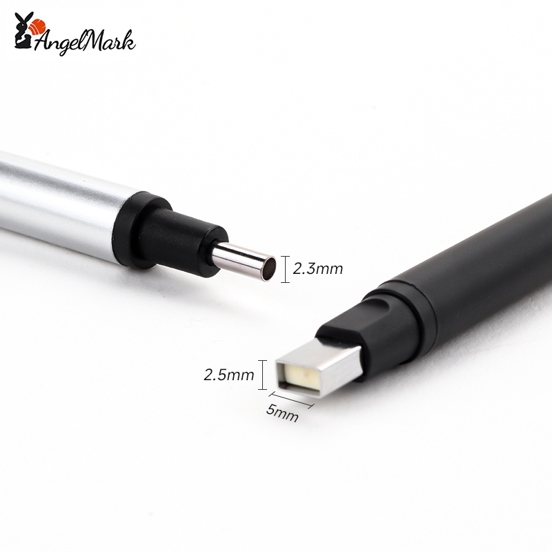 AngelMark Eraser Mechanical Rubber Refillable Pen Press Type Sketching Drawing Correction Painting Erasers Art Supplies