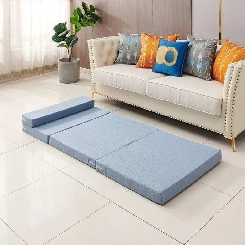 Office nap mat, floor laying, artifact folding mat, floor laying, thickened tatami mattress, sponge, lunch break mat