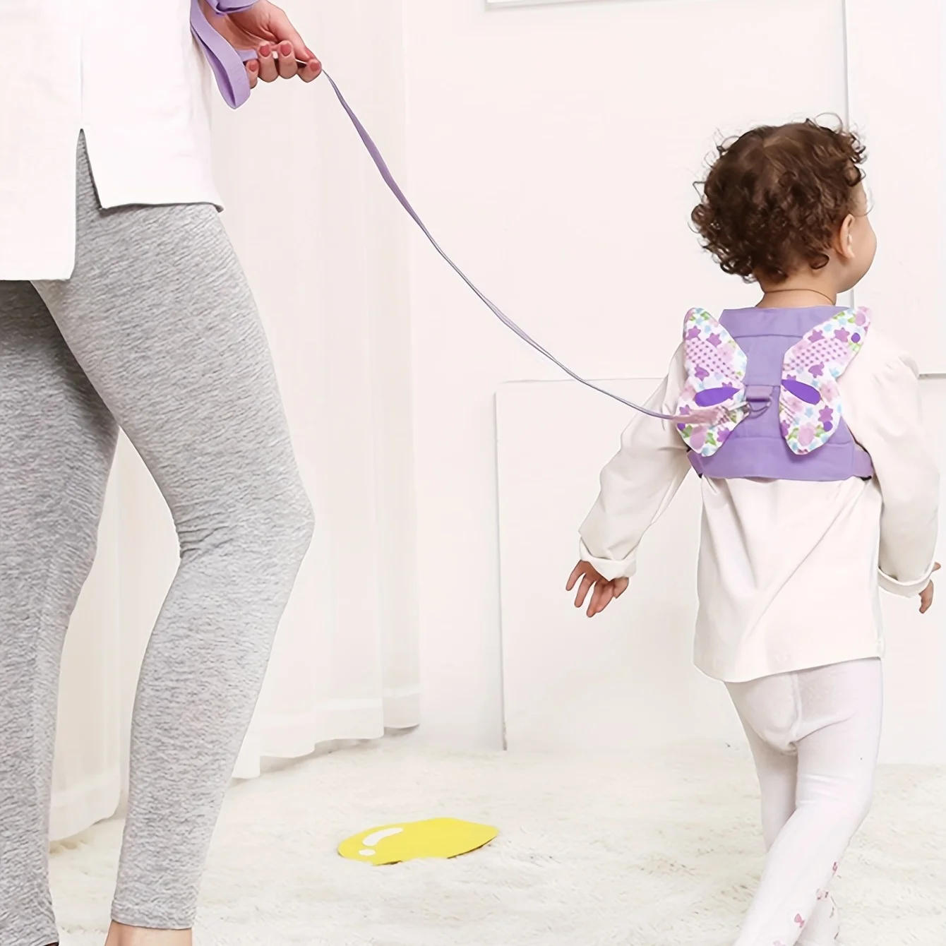 Anti-perdido Cadeia de Pulso para o Bebê, Criança Asa, Walking Harness, Criança Strap, Belt Keeper, Rédeas, Flor, Borboleta, Mantendo