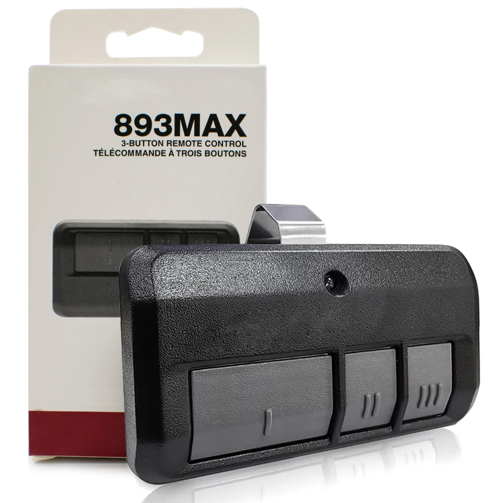 LIFTMASTER 893MAX 895MAX 890MAX 893-LMK Control remoto abridor de puerta de garaje para puerta de Control remoto de código de billete de 315MHz 390Mhz