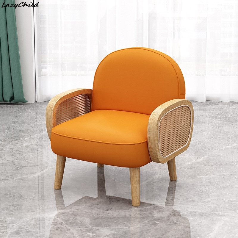 Lazychild Stoff Freizeit niedlich Mini Single Net rot Kinder sofa kleines Sofa Lese bereich Jungen und Mädchen Zimmer Sitz Bebes Nachrichten