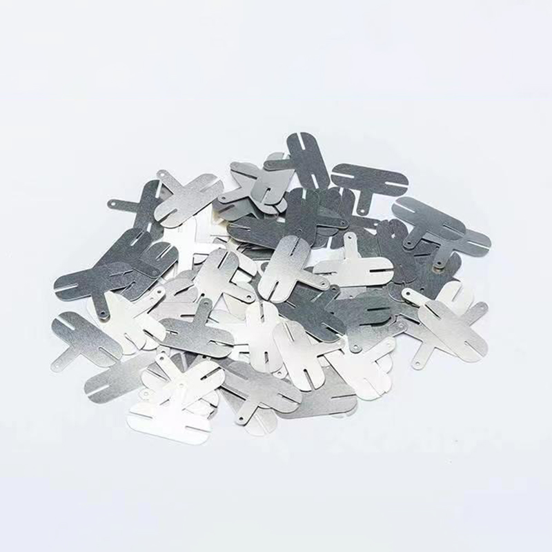 50 Stück 0,12/0,15/0,2 mm vernickelte Stahlplatte Power Lithiumbatterie Nickelblech Punktschweißen I/Y-förmige Nickellaschen