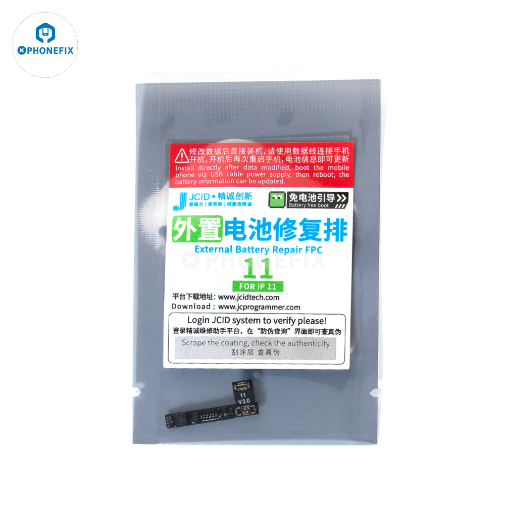 JC V1S Pin Sửa Chữa Ban Pin Flex Cho iPhone 11- 13ProMax Không Chính Hãng Pin Pop Ups sai Số Sức Khỏe Cảnh Báo Loại Bỏ