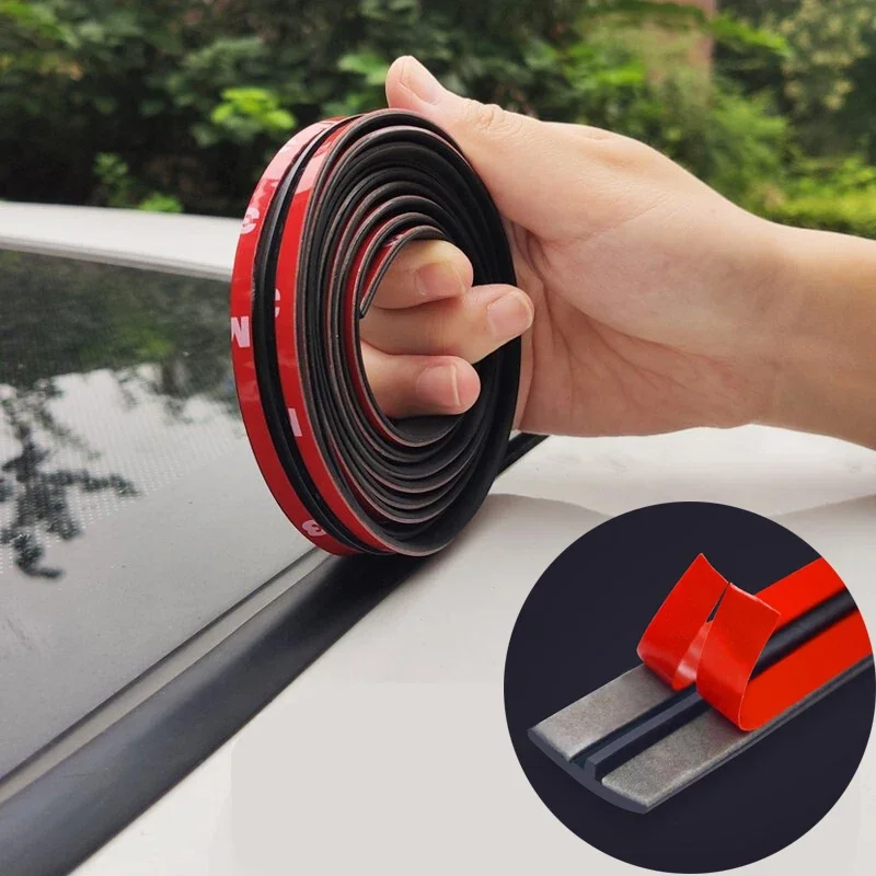 27/19/14mm T shape Auto Roof Windshield Car Rubber Seal Edge Sealing Strips Car Rubber Sealant Protector Seal Strip Window Seals