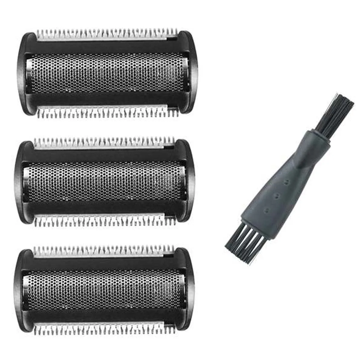 Paquete de cabezales de repuesto para afeitadora Philips Bodygroom BG, 2024-2040, S11, YSS2, YSS3, con cepillo, 3 unidades