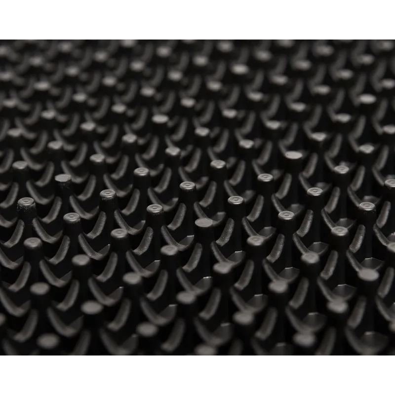 5X5 OAKFLOOR Interlocking Lightweight Plastic Modular Dance Floor Kit (5' x 5'), 45 Piece