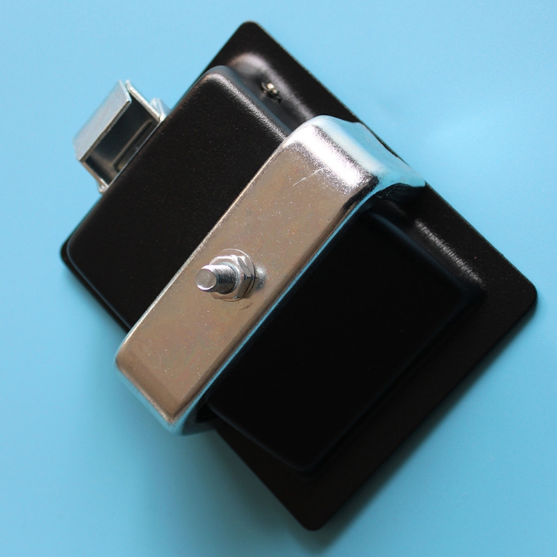 Verbesserte RV Türschloss Schwarz Anhänger Türschloss mit Paddle Riegel Eingang Tür Latch für Anhänger Wohnmobil