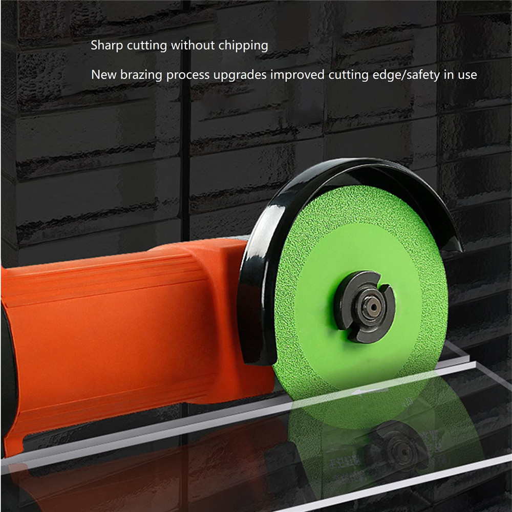 1 Kính Đĩa Cắt 100Mm Siêu Mỏng Lưỡi Cưa Ngọc Pha Lê Chai Rượu Mài Chamfering Lưỡi Dao Cắt kính Đĩa Cắt