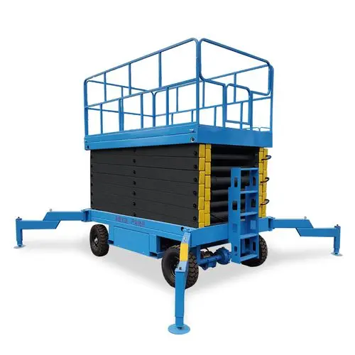 Electric Lift Platform Scissor Lifting Table Scaffolding Lifting Machine  18m 20m 300kg