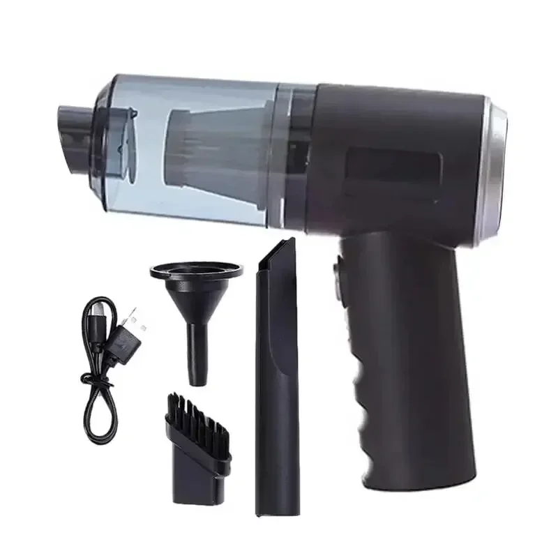 Aspirateur soufflant intégré pour voiture et ménage, chargement USB, aspirateur soufflant, petit, 3 en 1