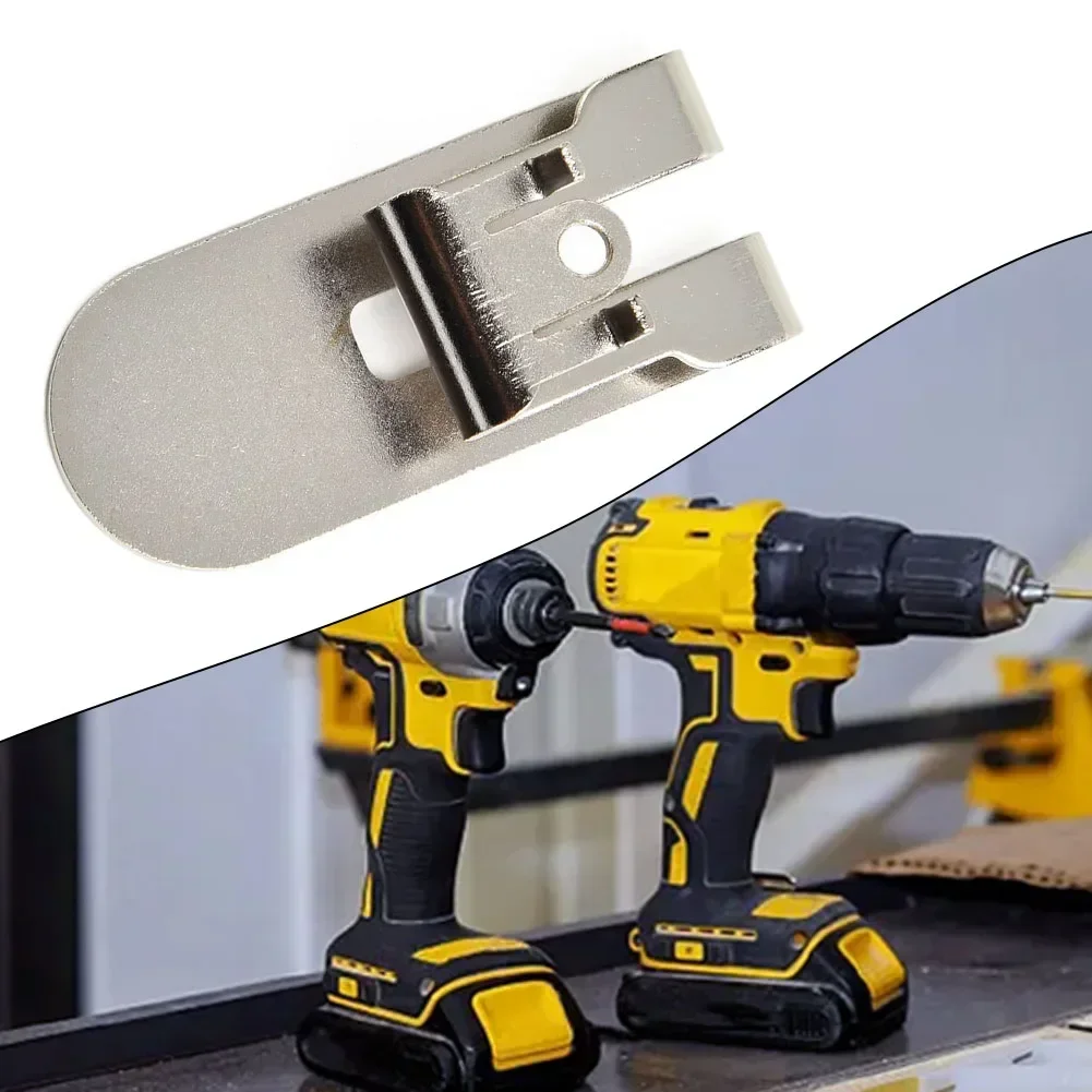 Ремень для электрической дрели, сменный стальной крючок N 435687   Для дриля DeWaltfor N 435687   DCF620 DCF620B DCF622 Крючок для ремня