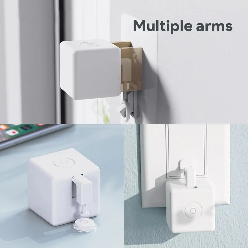Tuya ZigBee Bluetooth fingerbot plus ปุ่มหุ่นยนต์ Pusher Bot สวิตช์ Pusher Home Smart Life APP