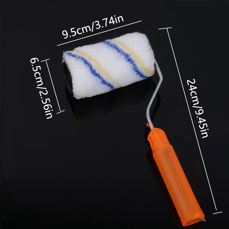 Farbrollerpinsel für die Haushaltsdekoration, Latex-Farbrollerpinsel für Wandwerkzeuge