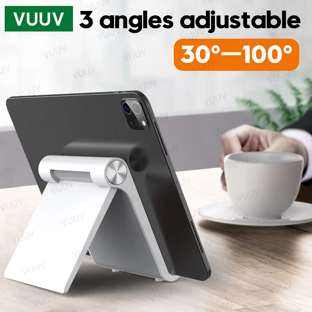 VUUV support de bureau pliable pour support de tablette iPad pour tablette 4-11 pouces support de tablette de téléphone portable pour Xiaomi Pad Samsung Lenovo