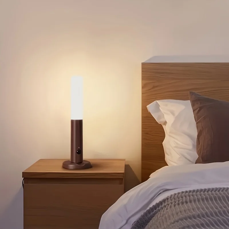 Smart Motion Sensor Night Light LED Rechargeable Corridor Cabinet Wall Light Household Toilet Kitchen Bedroom Entrance Lighting