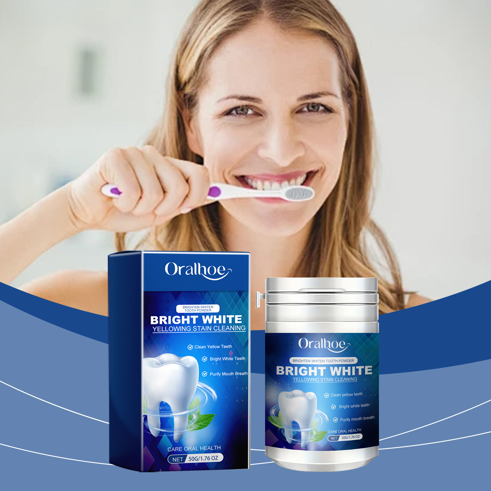 Hydroxyapatite Toothpaste Dental Calculus Remover Improve Bad Breath Prevent Caries Mint Fresh Breath Teeth Whitening Powder