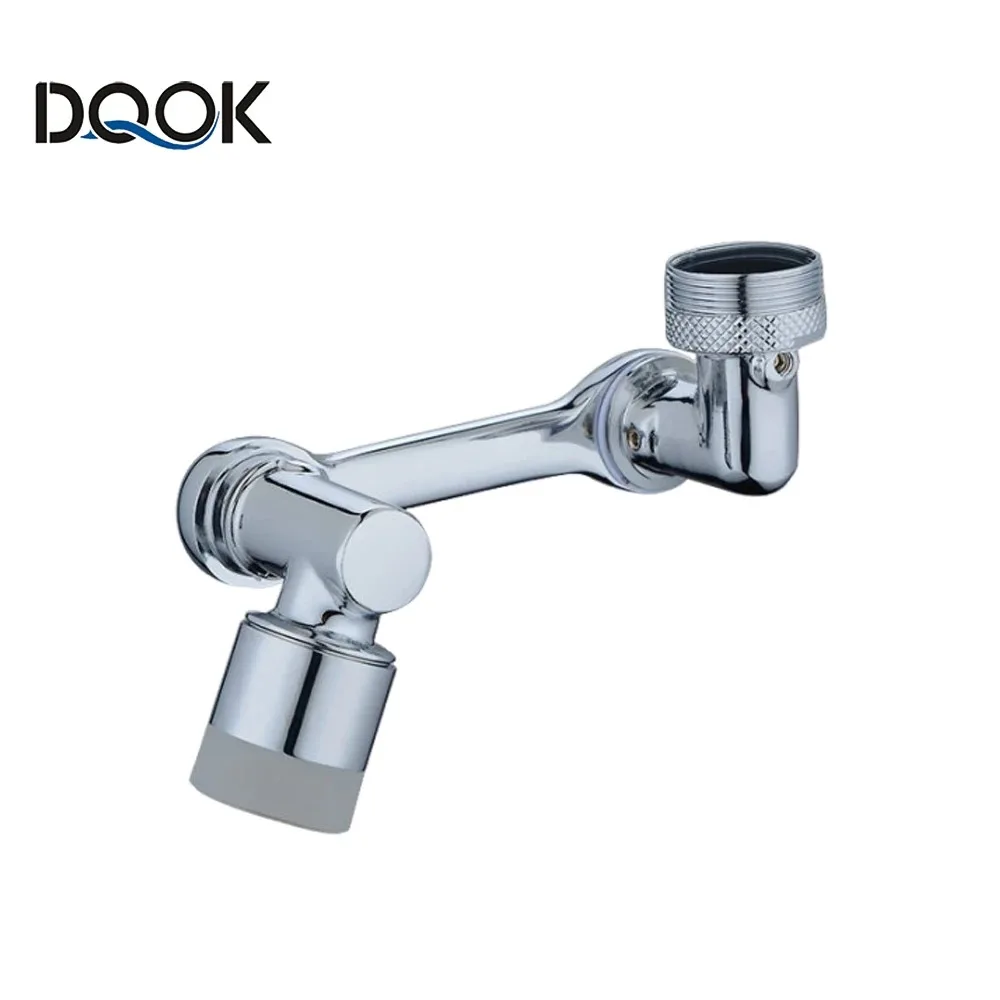ABS Universal 1080 ° Obrotowe ramię robota Obrotowy przedłużacz kranu Aerator Przedłużacz kranu zlewozmywakowego 2 Tryb przepływu wody