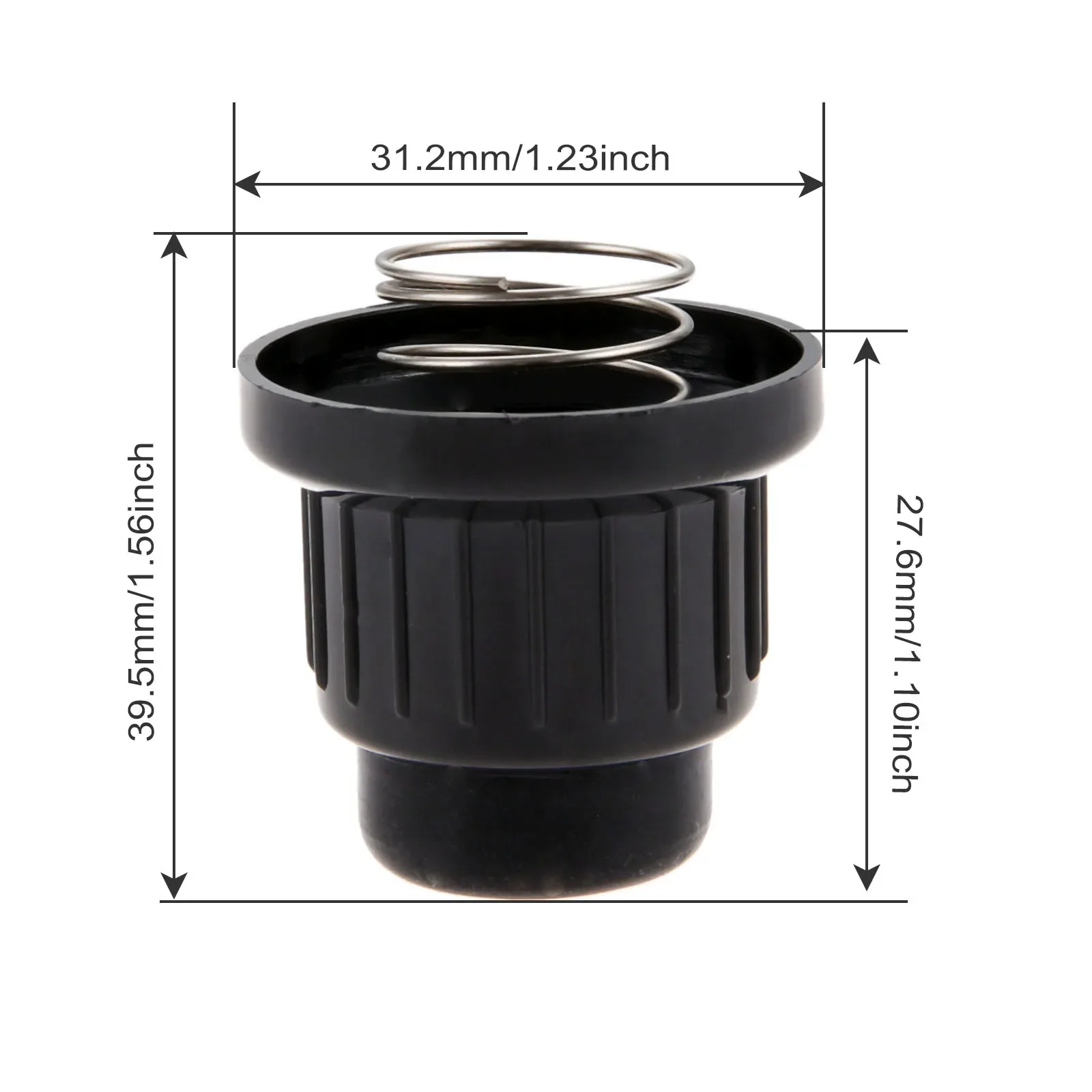 2 ชิ้นพลาสติกย่างบาร์บีคิวโพรเพนแก๊ส Fire Pit AA แบตเตอรี่ Pulse Electronic Igniter Push ปุ่มสวิทช์, AA Igniter สวิทช์หมวก