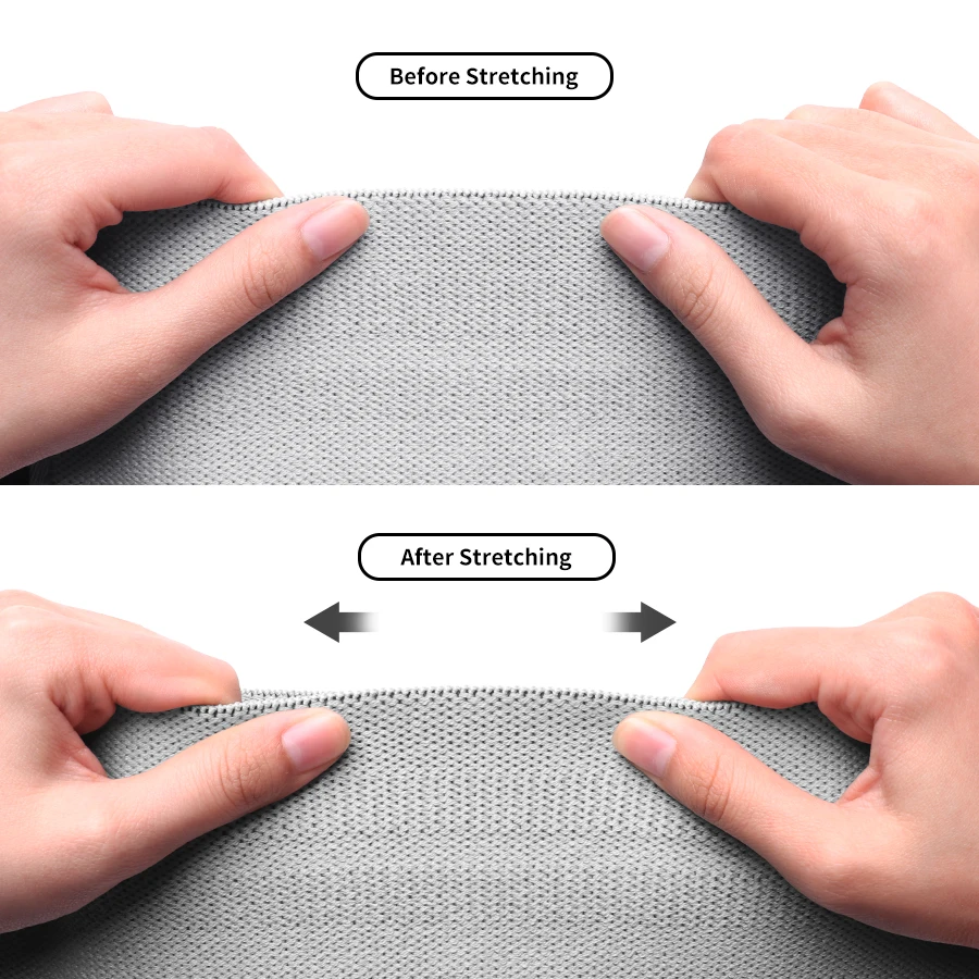 Fasce per bottino per anca resistenti al tessuto Glute Coscia Fasce elastiche per allenamento Squat Circle Stretch Strisce fitness Loop Attrezzatura da palestra per yoga