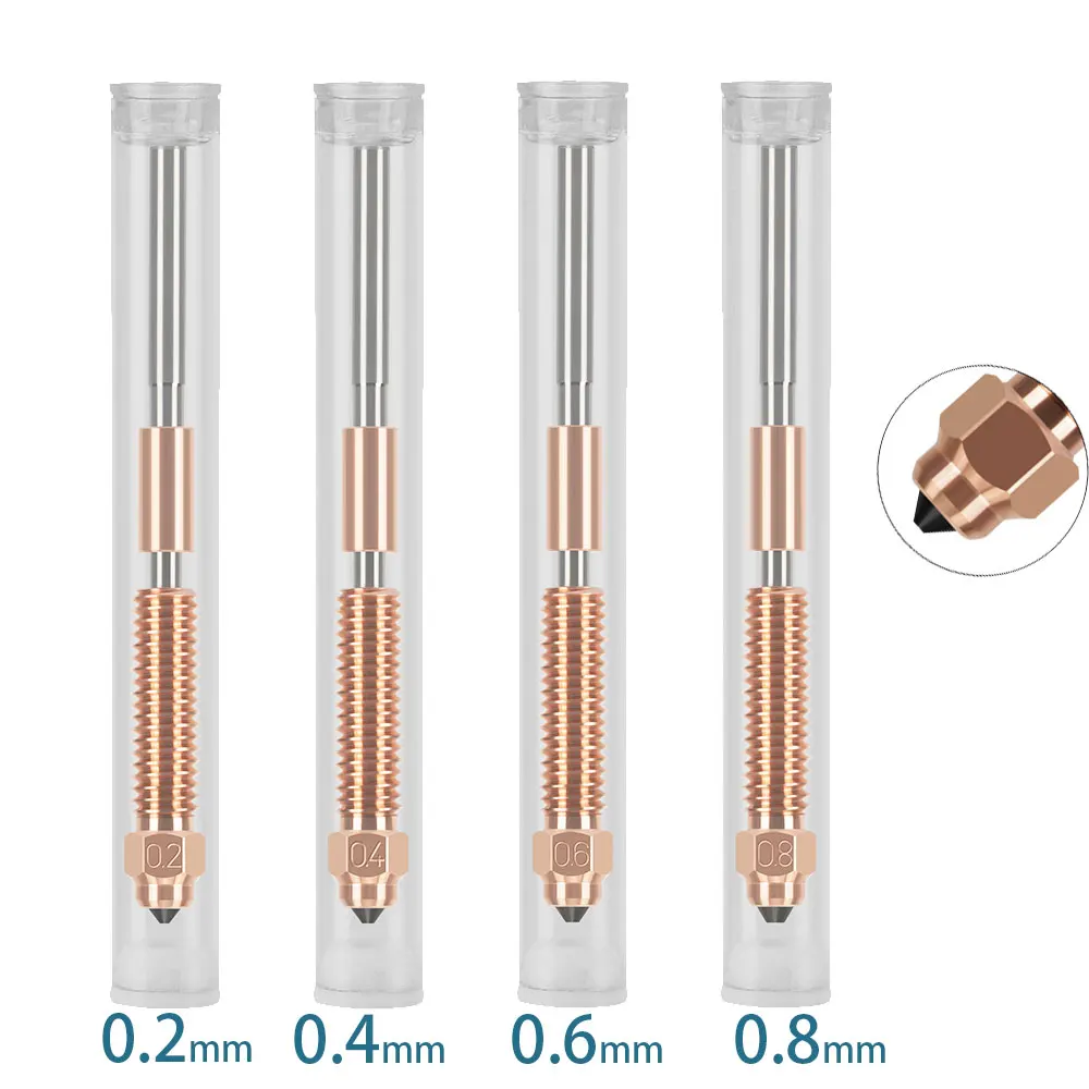 Сопло K1C, сопло Unicorn Quick-Swap Ender 3 V3, сопло для 3D-принтеров Creality K1C/Ender 3 V3/Ender 3 V3 Plus