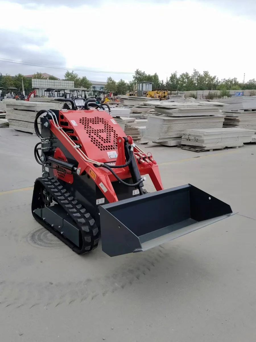 中国の新着人気のミニスキッドステアローダー EPA 認定エンジン 8 トン定格荷重 5 トン中古土工機械 1 年