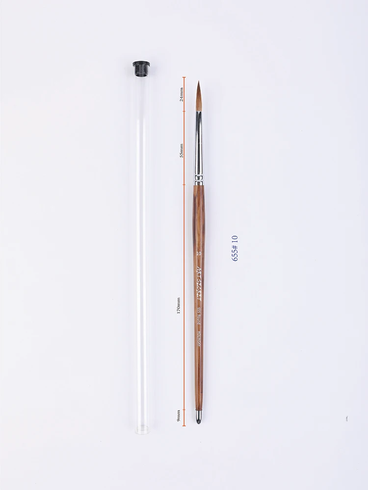 ArtSecret Nghệ Sĩ Bàn Chải Bài Chọn Lọc Cho Màu Nước # 655R Chuyên Nghiệp Thu Nhỏ Nghệ Thuật Bút Lông Vẽ Gouache Dầu Vật Dụng Sơn