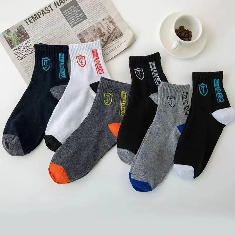 10 pares de calcetines transpirables de baloncesto para hombre para primavera y otoño medias deportivas desodorantes con absorción de sudor