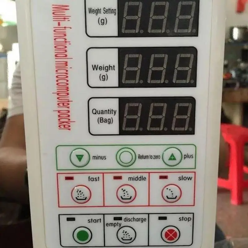Bảng Điều Khiển Đồ Máy Lá Chất Độn Bột Cân Nặng Và Máy Làm Mẹ Ban Màn Hình LCD 3 Dòng 2 đường Nét