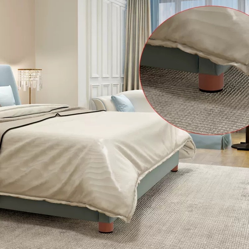 Almohadilla de pie para muebles pesados, Protector de suelo elevador de acero al carbono antideslizante, resistente al desgaste, para sofá cama, mesa y silla, 4 Uds.