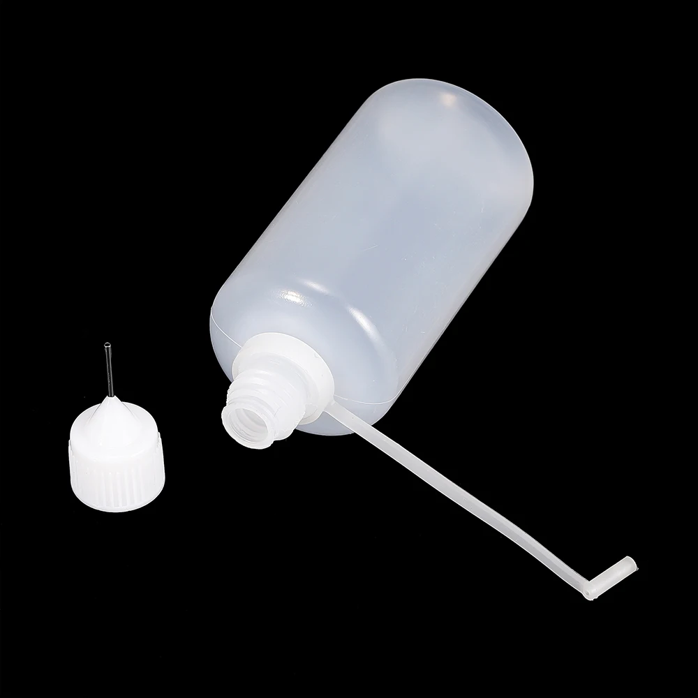 5pcs/lot 5-120ML PE Plastic Squeezable Tip Glue Applicator Plastic Bottle for Paper Quilling DIY Scrapbooking Paper Craft Tool