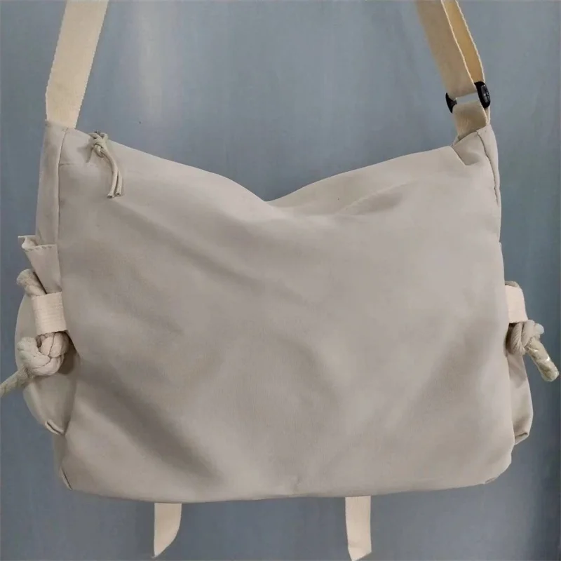 Borse in nylon Borsa a tracolla Borse a tracolla di grande capacità per ragazze adolescenti Uomini Borsa a tracolla Harajuku Borse da scuola per studenti Sac