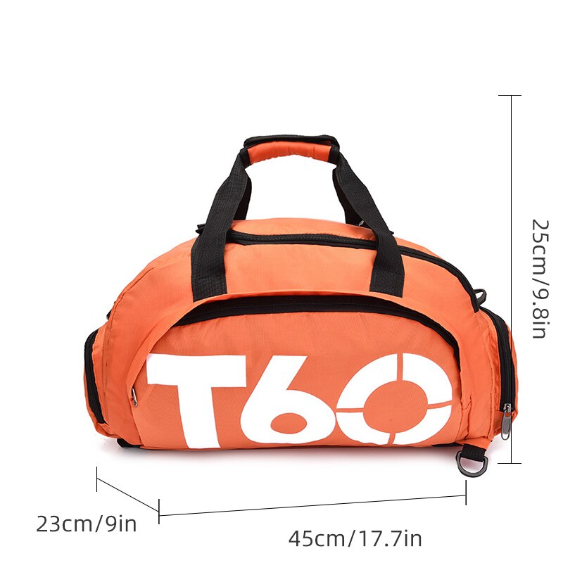 Sporttasche wasserdichte Fitness tasche Sport Männer Frauen Tasche Outdoor Fitness tragbare Taschen ultraleichte Yoga Sport großen Reise rucksack