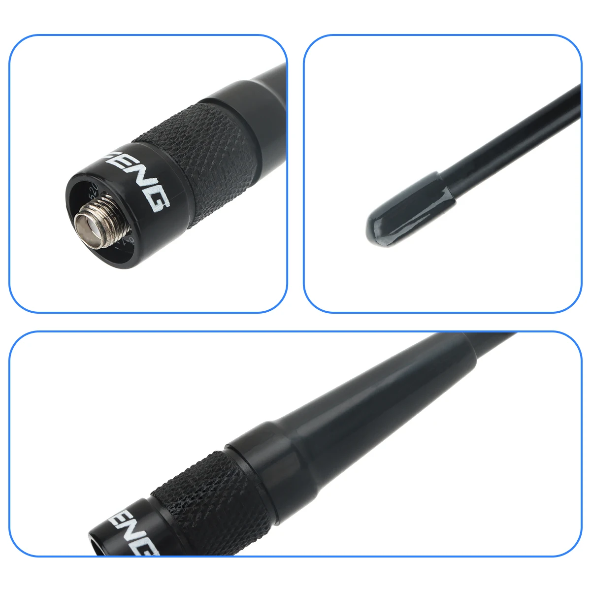 BAOFENG BF-771 PRO SMA-Buchse VHF UHF Dual Band Antenne für Walkie Talkie Baofeng UV-5R UV-21 k6 Quansheng UV K5 (8) Amateurfunk